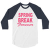 spring break forever 3/4 Sleeve Shirt
