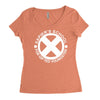 x men avengers marvel comics gift Women's Triblend Scoop T-shirt