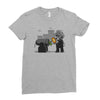 pacifist plumber Ladies Fitted T-Shirt