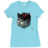 rockabilly by thinkd d55orxl Ladies Fitted T-Shirt
