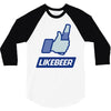 likebeer 3/4 Sleeve Shirt