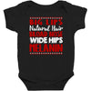 big lips natural hair Baby Bodysuit