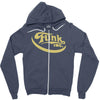 vintage funk Zipper Hoodie