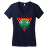 Final Space Mooncake with Triangle Women's V-Neck T-Shirt