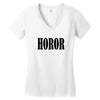 horor Women's V-Neck T-Shirt