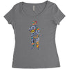 Soldier Colorful Women's Triblend Scoop T-shirt