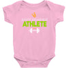 plant powered athlete Baby Bodysuit