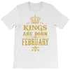kings are born in february T-Shirt