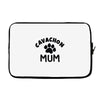 cavachon mum Laptop sleeve