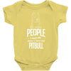 The More People I Meet The More I Love My Pitbull Gifts Baby Onesie