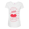 cheeseburger Maternity Scoop Neck T-shirt