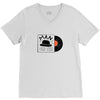 142. men on the juke box 041 V-Neck Tee