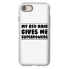 red head hair iPhone 8