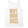 wife mom boss Tank Top