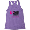 U=U Undetectable = Untransmittable Racerback Tank