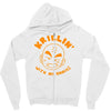 krillin with my homies Zipper Hoodie