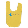funny 80s pacman cookie monster retro gaming Baby Bibs