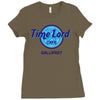 time cafe Ladies Fitted T-Shirt