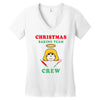 christmas baking team crew angel Women's V-Neck T-Shirt