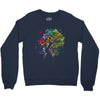 rainbow root Crewneck Sweatshirt