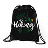 Daddy's Hiking Buddy Drawstring Bags