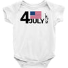 july 4 independence day Baby Bodysuit