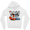 cuphead and mugman Zipper Hoodie