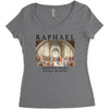 Raphael Scuola Di Atene Women's Triblend Scoop T-shirt