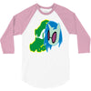vector scratch 3/4 Sleeve Shirt