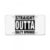 straight outta salty springs License Plate