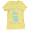 saint patrick made me do it Ladies Fitted T-Shirt