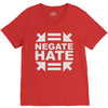 negate hate V-Neck Tee