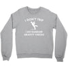 i don't trip Crewneck Sweatshirt