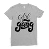 girl gang Ladies Fitted T-Shirt