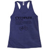 Cycopath Noun Racerback Tank