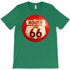 route 66 sign distressed, ideal birthday gift or present T-Shirt