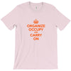 occupy wall street t shirt 99% organize carry on anti corporate greed T-Shirt