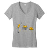 cat olympics Women's V-Neck T-Shirt
