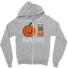 pumpkin spice Zipper Hoodie