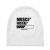 muscles installing Baby Beanies