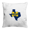 texas for michigan - limited edition Throw Pillow