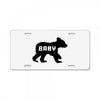 baby bear License Plate