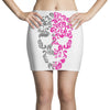 two coloured patterned skull   mens funny Mini Skirts