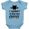 coffee drinkers Baby Bodysuit