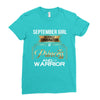 september girl is a perfect combination of princess and warrior Ladies Fitted T-Shirt