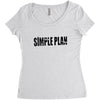 plan simple Women's Triblend Scoop T-shirt