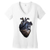 galaxy heart Women's V-Neck T-Shirt