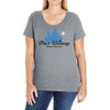 Malt Whiskey Ladies Curvy T-Shirt