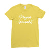 vegan feminist Ladies Fitted T-Shirt