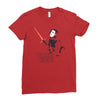 everything is darkness Ladies Fitted T-Shirt